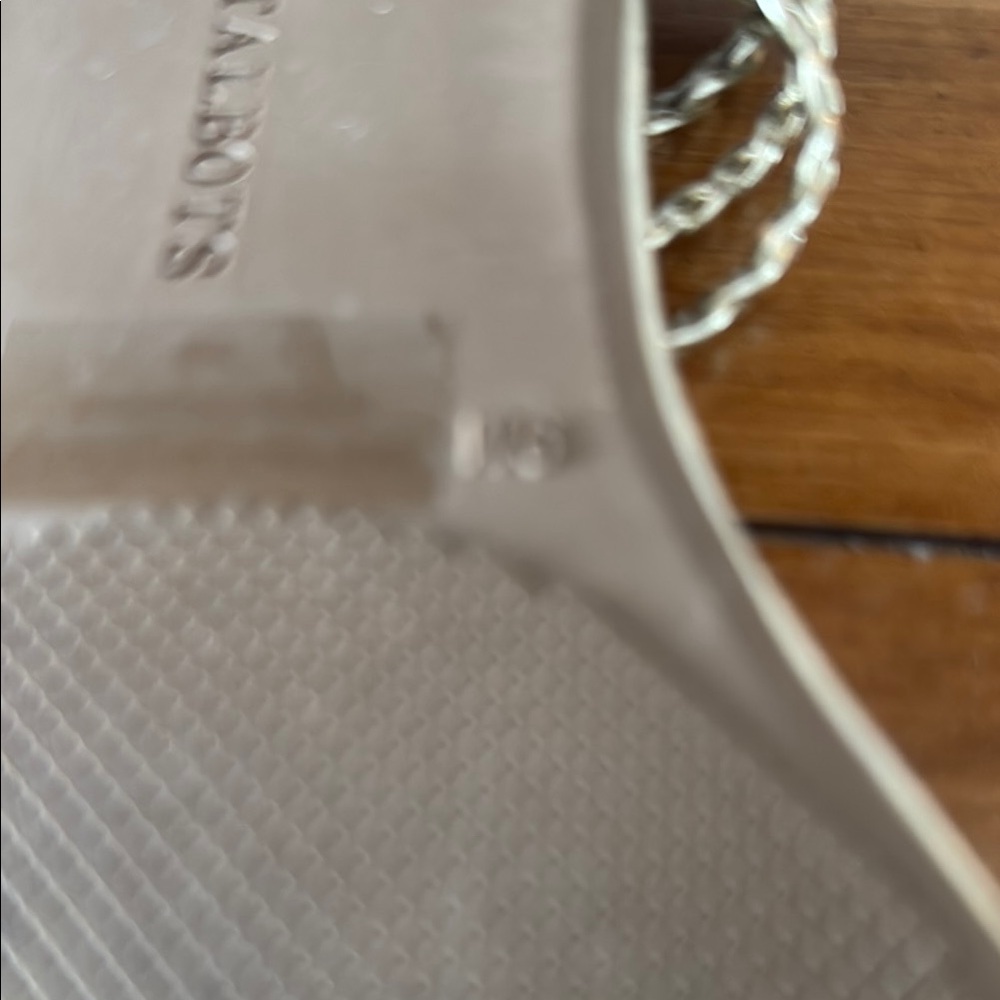 Talbots Gold Braided Sandals - Picture 4 of 5
